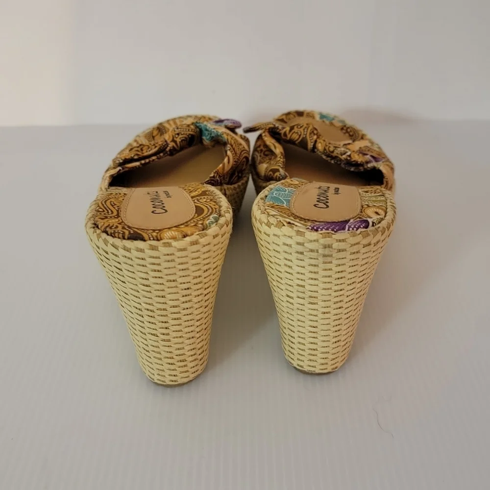 Coconut Concord Wedges sizes 7